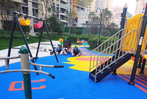 米兰·(milan)中国·AC米兰运动游乐动物乐园滑梯组合