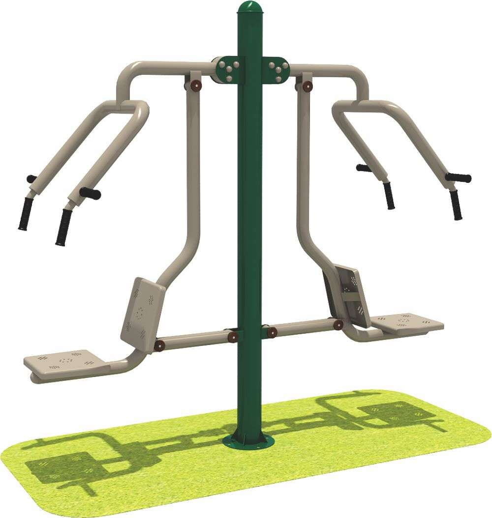 米兰·(milan)中国·AC米兰运动健身器材 限位双人坐