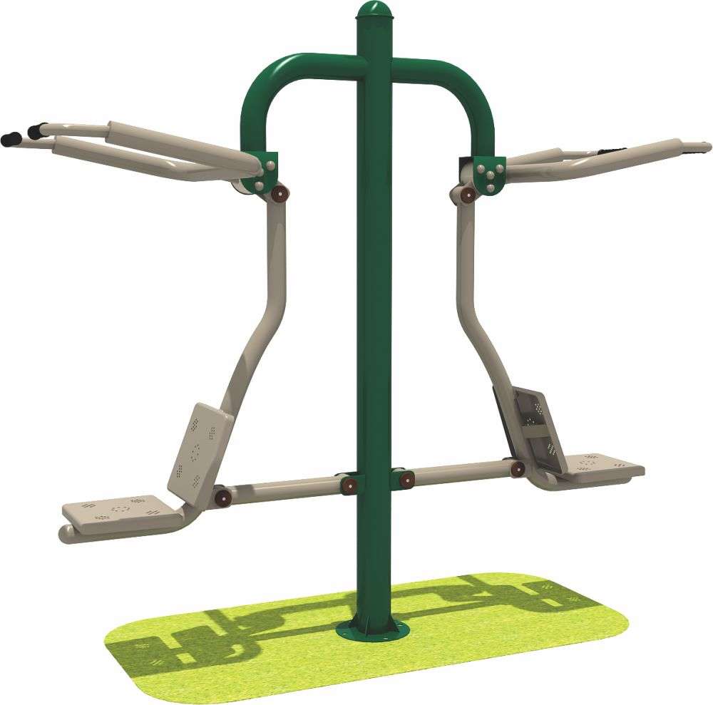 米兰·(milan)中国·AC米兰运动健身器材 限位双人坐