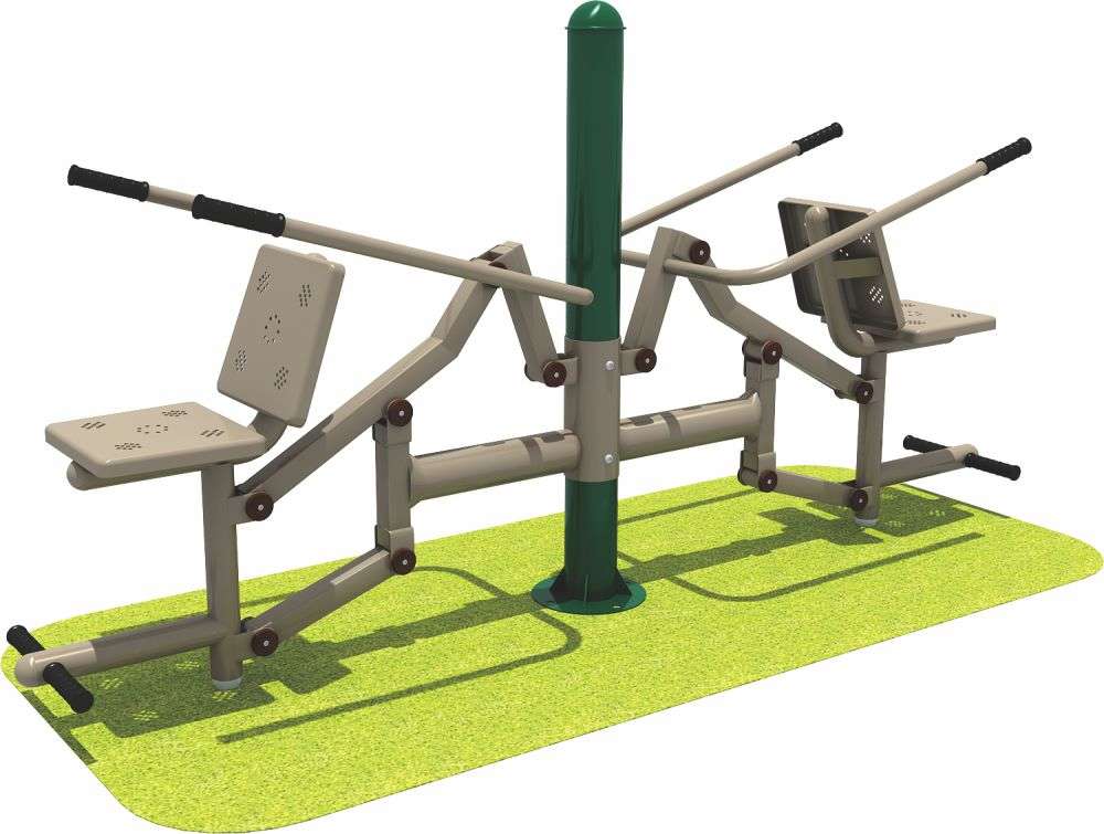 米兰·(milan)中国·AC米兰运动健身器材 双人坐压器